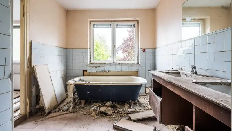 Bathroom Renovation Debris Calculator & Dumpster Size Guide