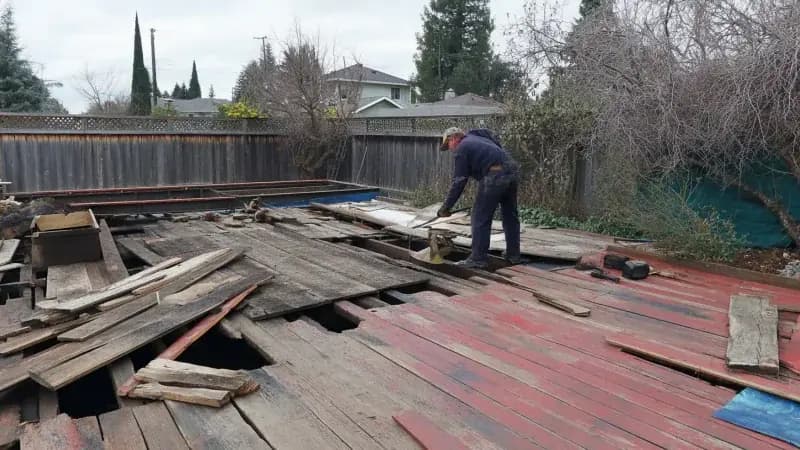 Deck Removal Dumpster Size: Complete Teardown Guide